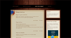 Desktop Screenshot of effeklagen.nl